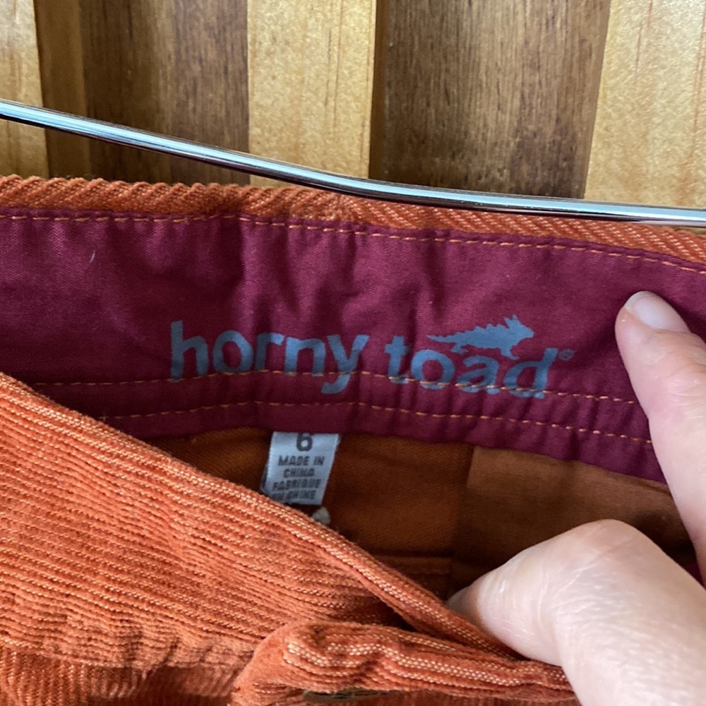 Horny Toad Cordouroy Coriander Mini Skirt. Size 6 - Picture 4 of 10